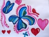 Exotic Butterfly and Juicy Hearts